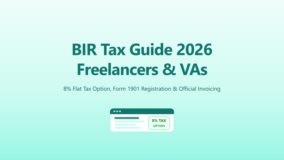 BIR Tax Guide for Freelancers and Remote Workers in the Philippines